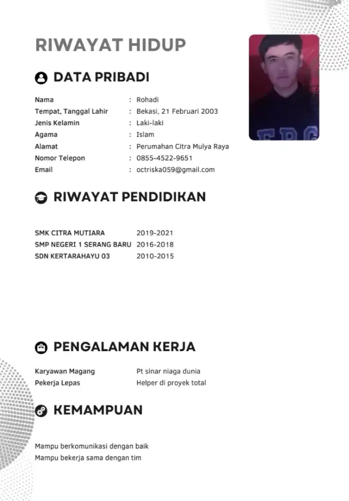 Info loker apa aja