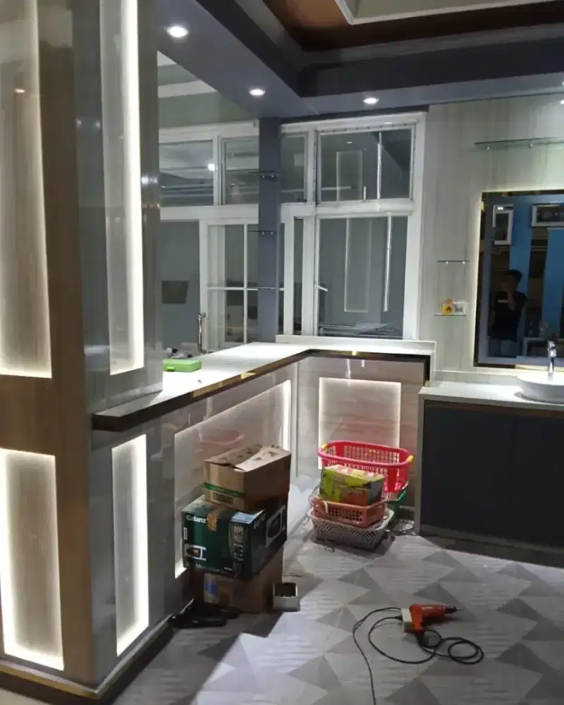 Tukang kayu mebel hpl pengalaman