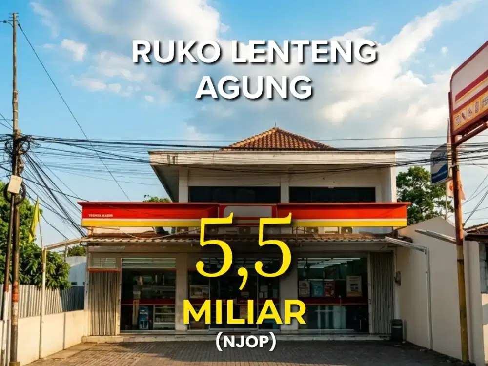 *RUKO FOR SALE | LENTENG AGUNG, JAGAKARSA*