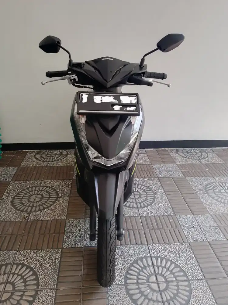 Honda BeAT Deluxe Tahun 2020 warna Hitam