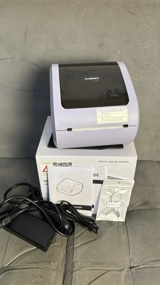 AIMO D520 THERMAL PRINTER BLUETOOTH USB PRINTER BARCODE RESI LABEL