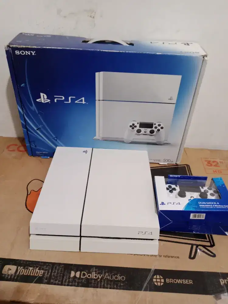 PS4 1TB Seri 12 Murah Fullgame Fat Slim Pro 9 500GB Hardisk 11 Second