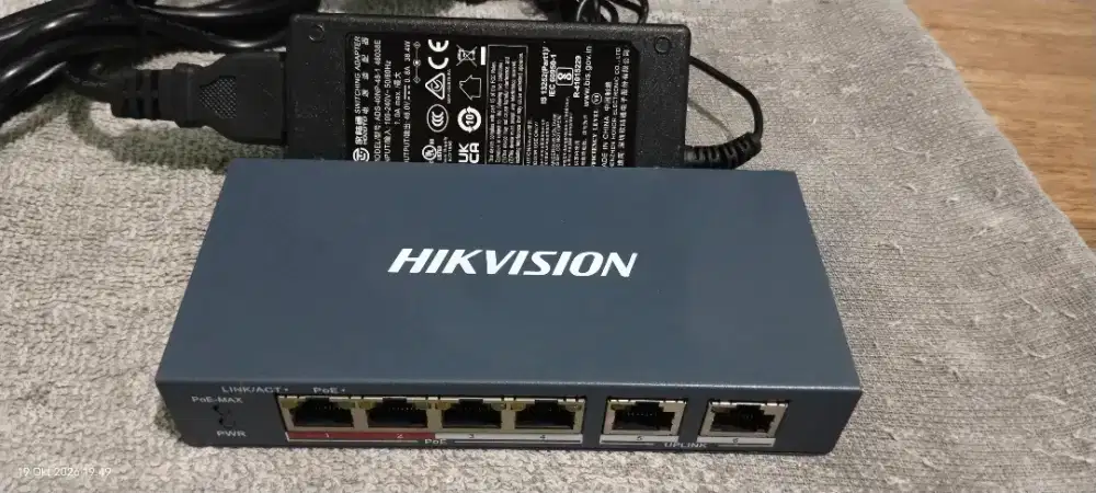 Switch POE Hikvision