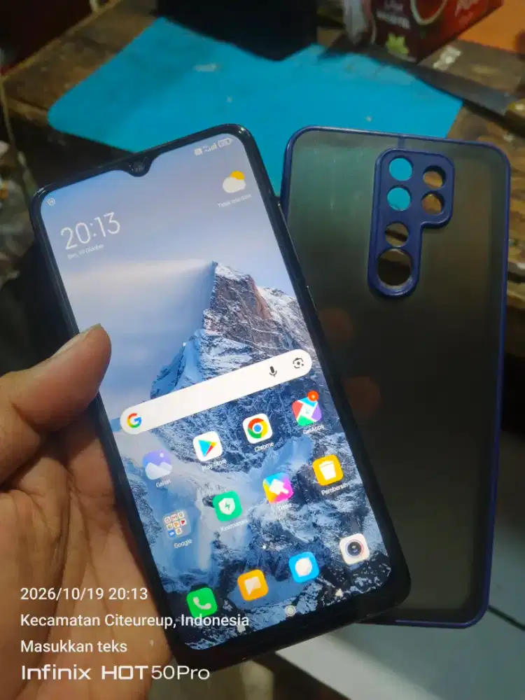 Redmi not 8 pro NFC aktif ram 6/64gb hp aja batangan