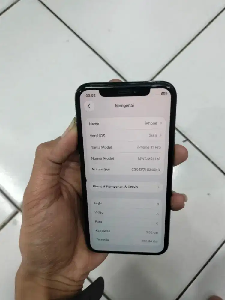 iphone 11 pro 256gb inter all operator