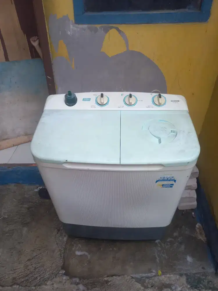 Mc sanken hijau 7 kg 2 tabung normal semua
