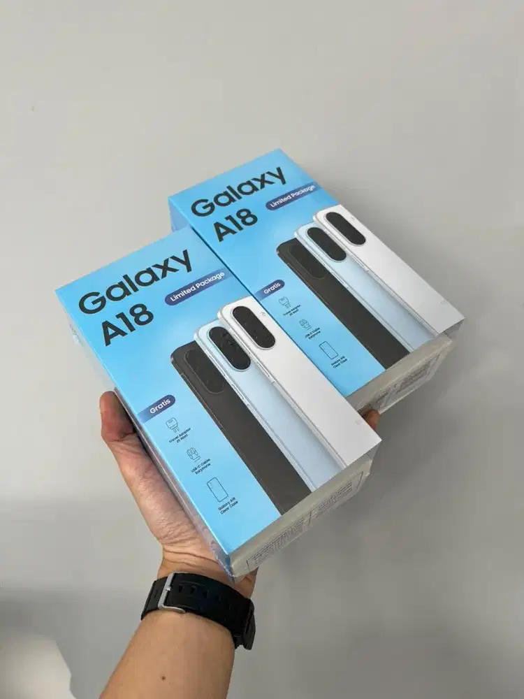 Samsung Galaxy A18 8/128 GB New Segel Garansi Resmi SEIN 12 Bulan