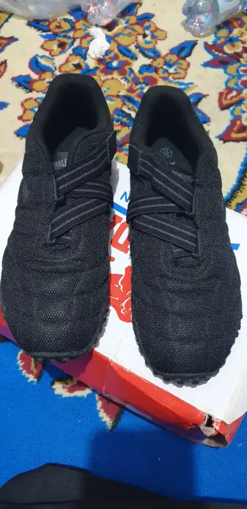 Sepatu Ldl Fulham Black Mesh