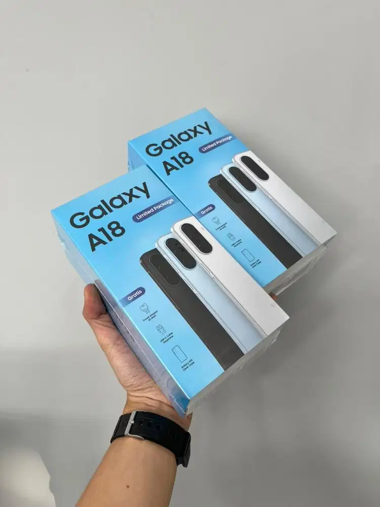 Samsung Galaxy A18 8/128 GB New Segel Garansi Resmi SEIN 12 Bulan