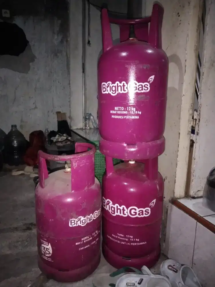 Tabung lpg elpiji bright gas 12kg