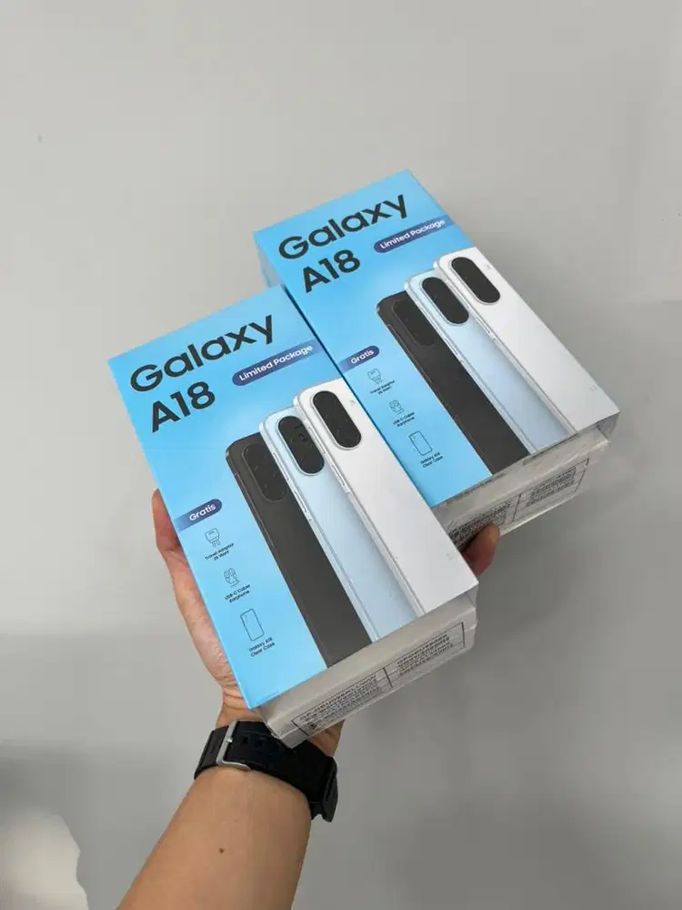Samsung A18 8/128 GB New Segel Garansi Resmi SEIN 12 Bulan Termurah