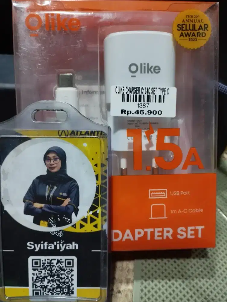 OLIKE CHARGER C104C SET TYPE C | ATLANTIS DAHSYAT