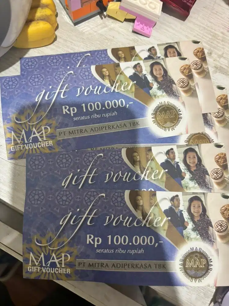 MAP gift voucher