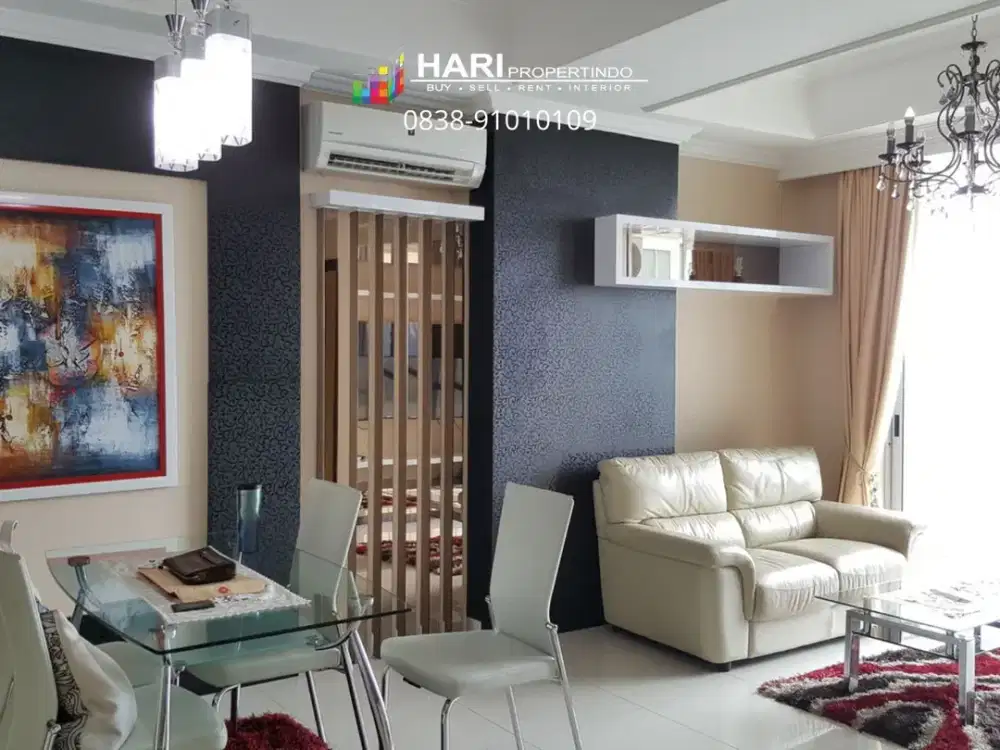 FOR RENT Apartment Denpasar Residence Kuningan City 2BR size 90sqm - Furnish Close to LRT MRT Busway