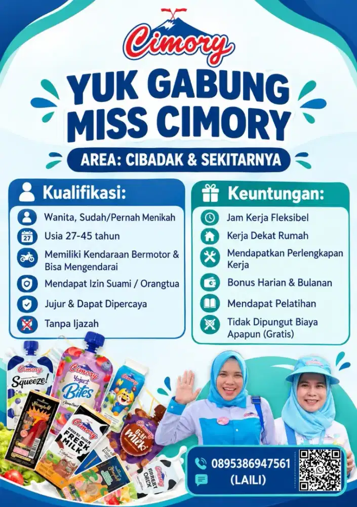 INFO KEMITRAAN MISS CIMORY CIBADAK