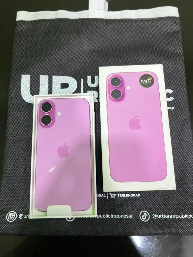iPhone 16 basic 256 bh 91% iBox Garansi november 2026 like new