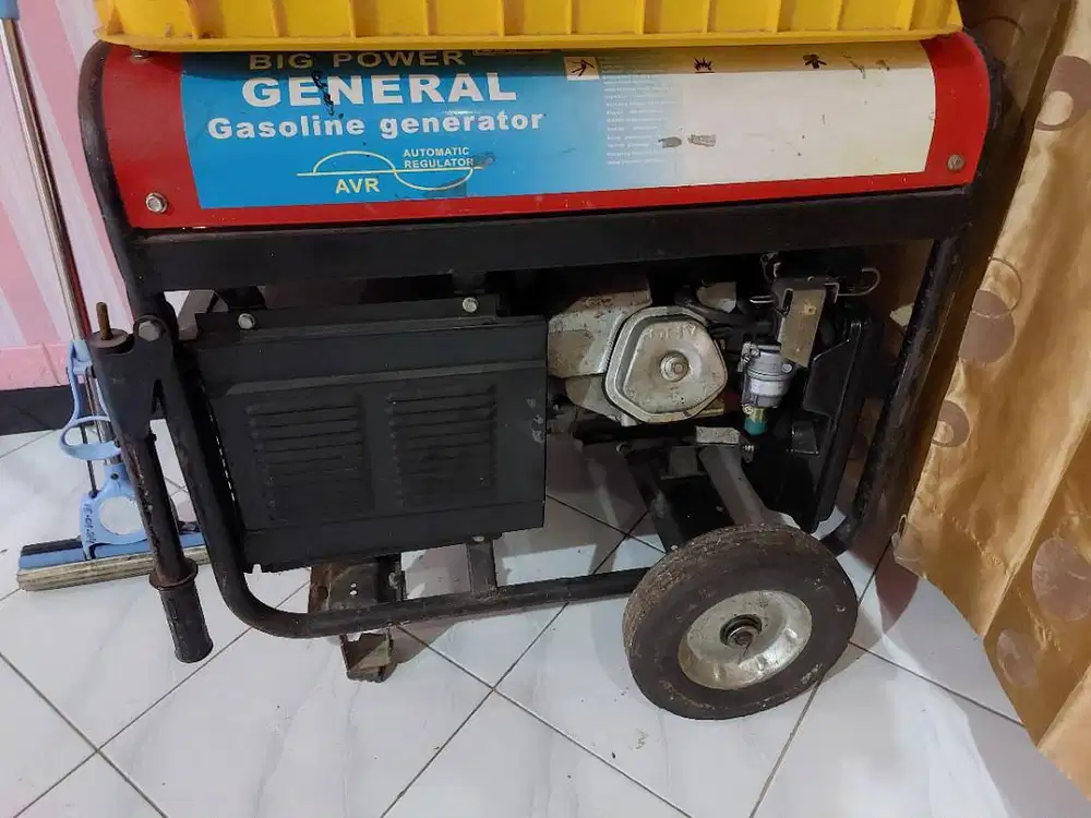 GENSET LISTRIK GENERAL STARTER DINAMO 5500 WATT