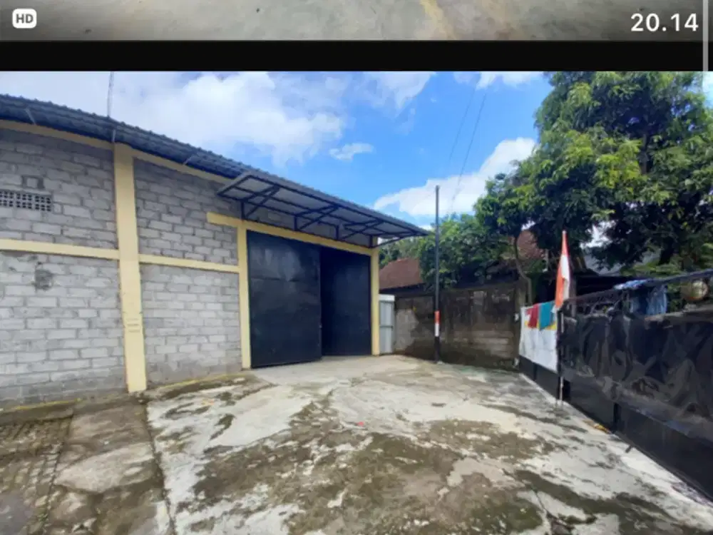 Di sewakan gudang strategis dekat terminal jombor