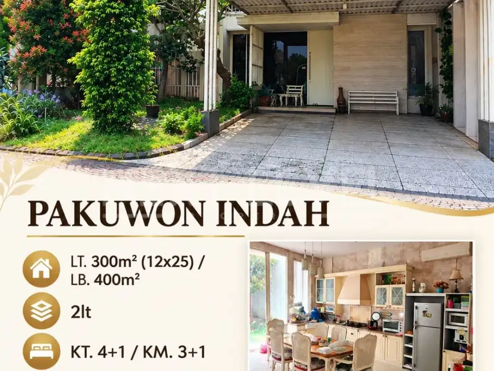 DIJUAL MURAH PAKUWON INDAH SURABAYA BARAT