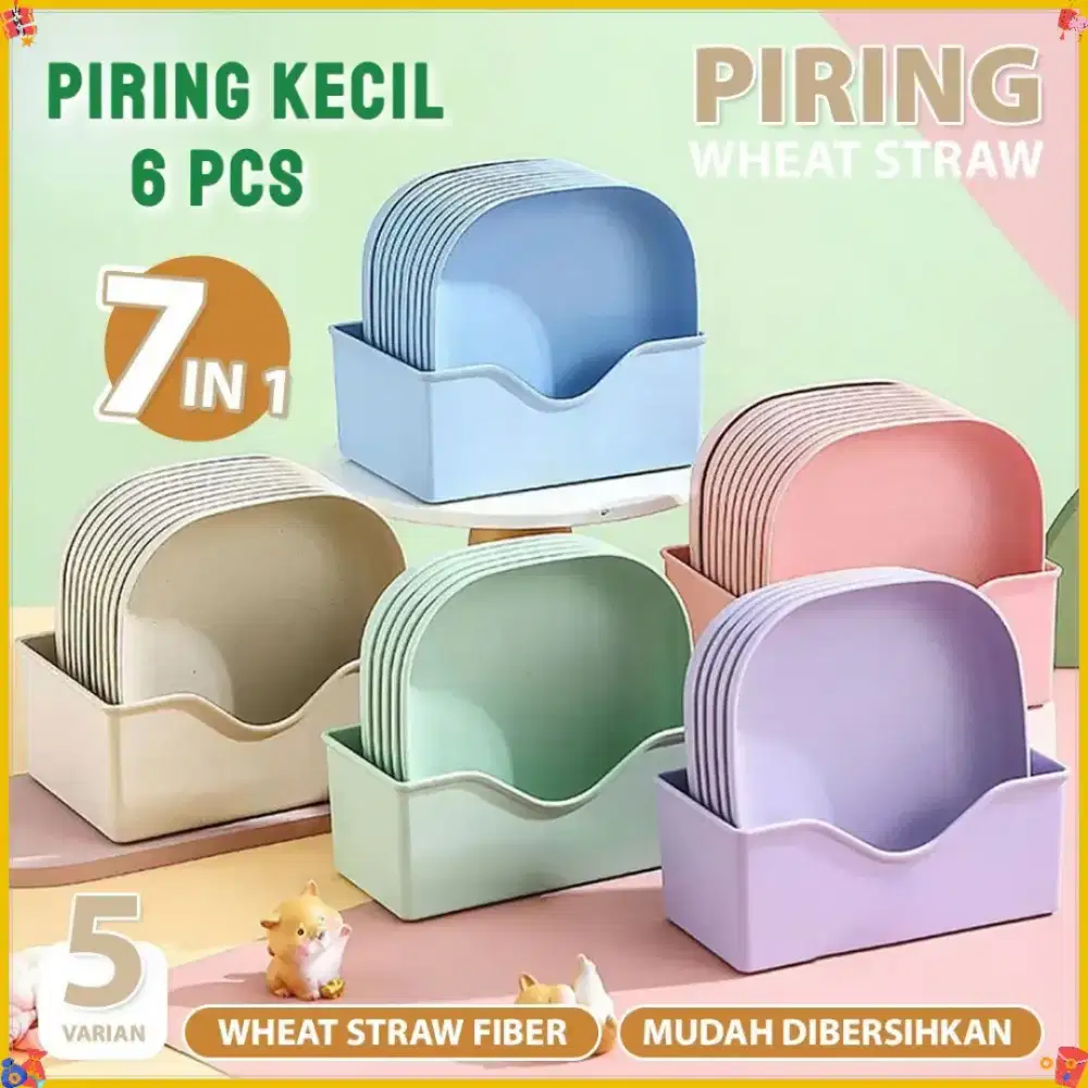 Piring set warna
