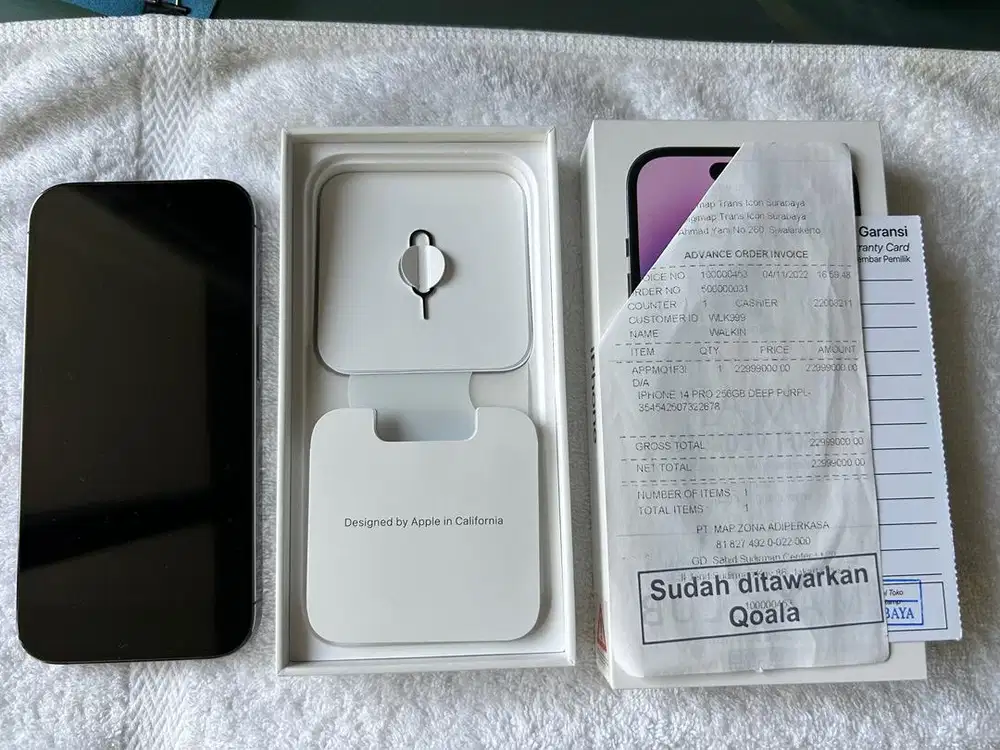 Iphone 14 Pro 256 deep purple