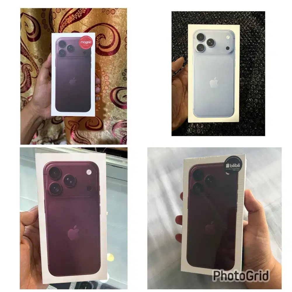 di beli iphone 18 pro 18 promax seken baru monggo tawarin bos yg punya
