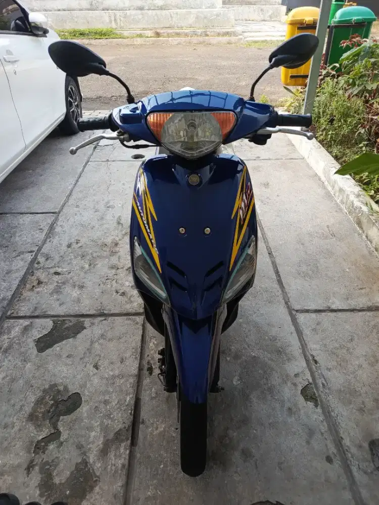 Yamaha mio warna biru,ss lengkap faktur ada,pajak mati,harga 5,8 nego