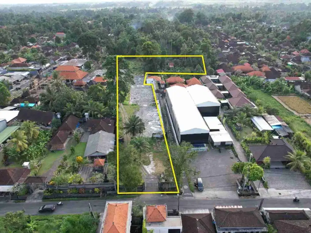 Tanah raya sayan ubud bali
