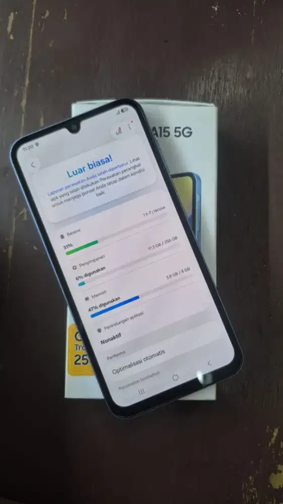 samsung a15 ram 8/256gb