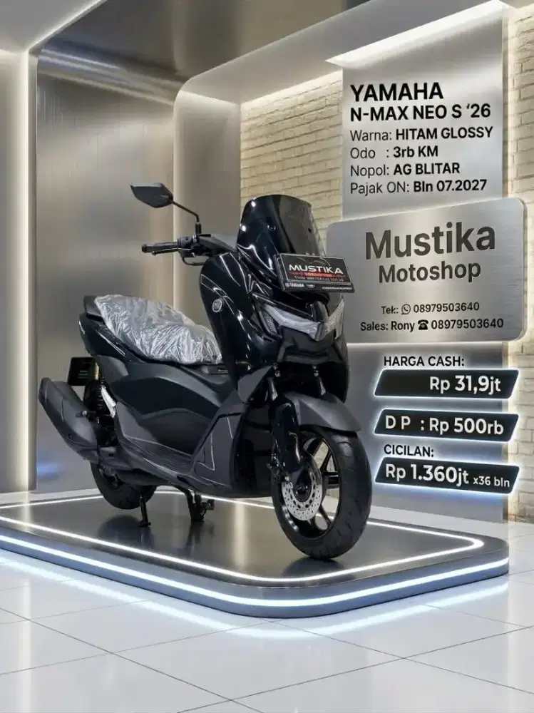 PROMO‼️ YAMAHA NMAX NEO S 2026 DP MULAI 500RB SAJA. RONY MUSTIKA