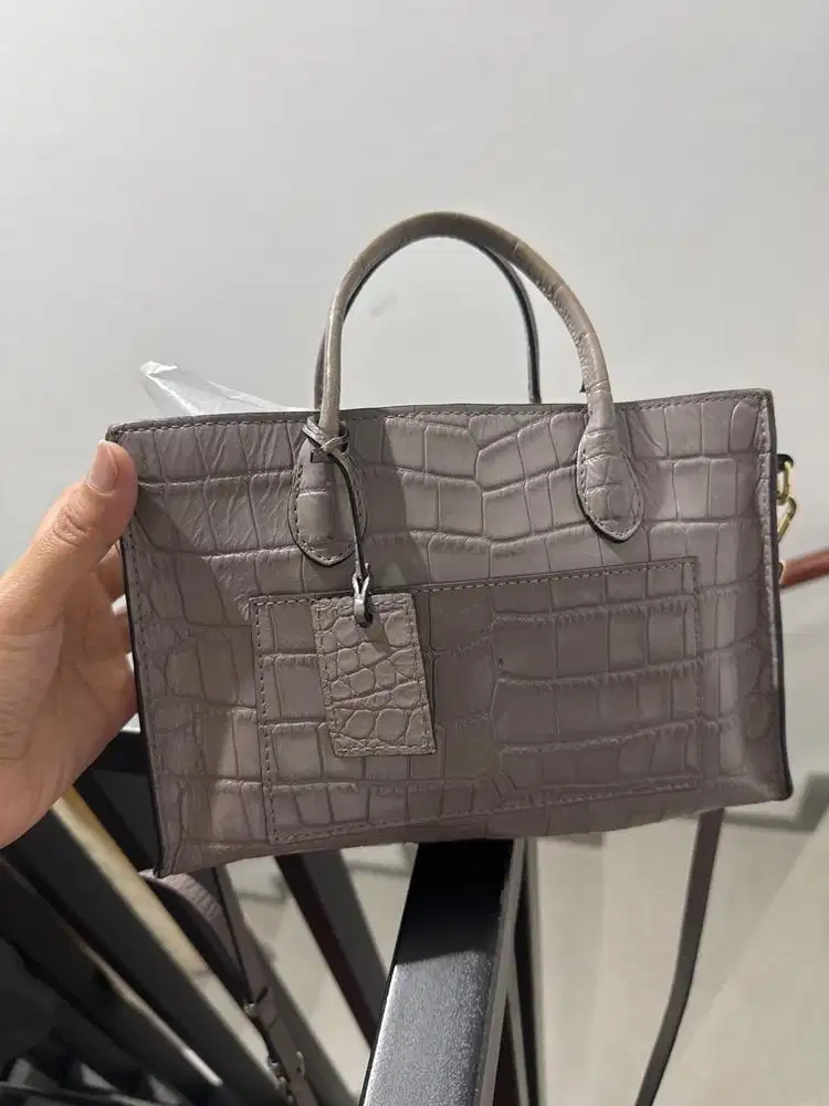 Tas Kulit sapi Ori merk Round