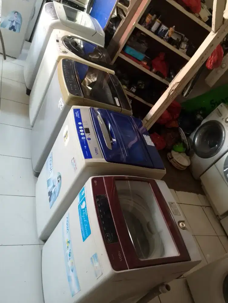 Mesin cuci bekas berbagai macam merek