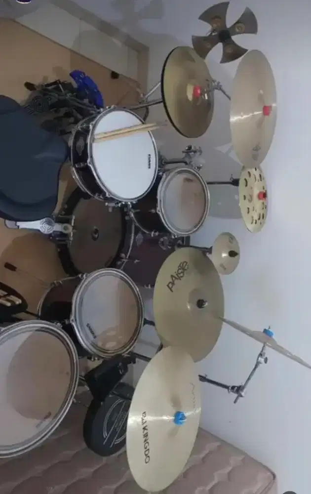 Jual bekas drumset Sonor Smart Force,  (Tanpa cymbal,pedal, kursi)