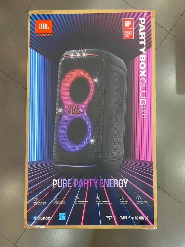 JBL by Harman Partybox Club 120