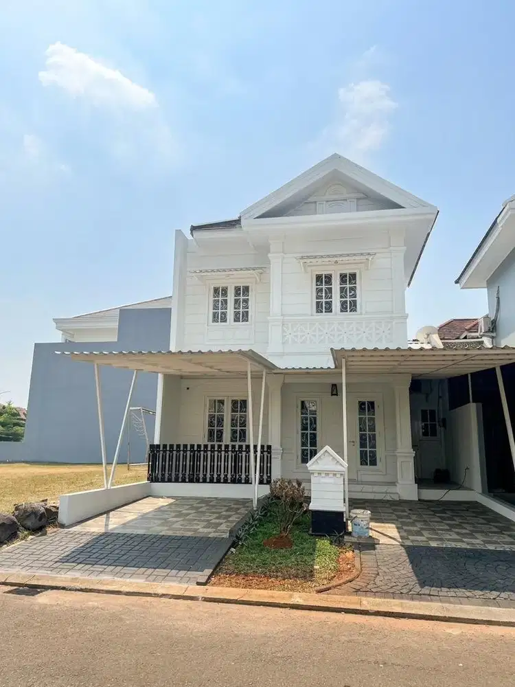 Dijual Rumah Model Eropa Classic Siap Huni di Kota Wisata Cibubur