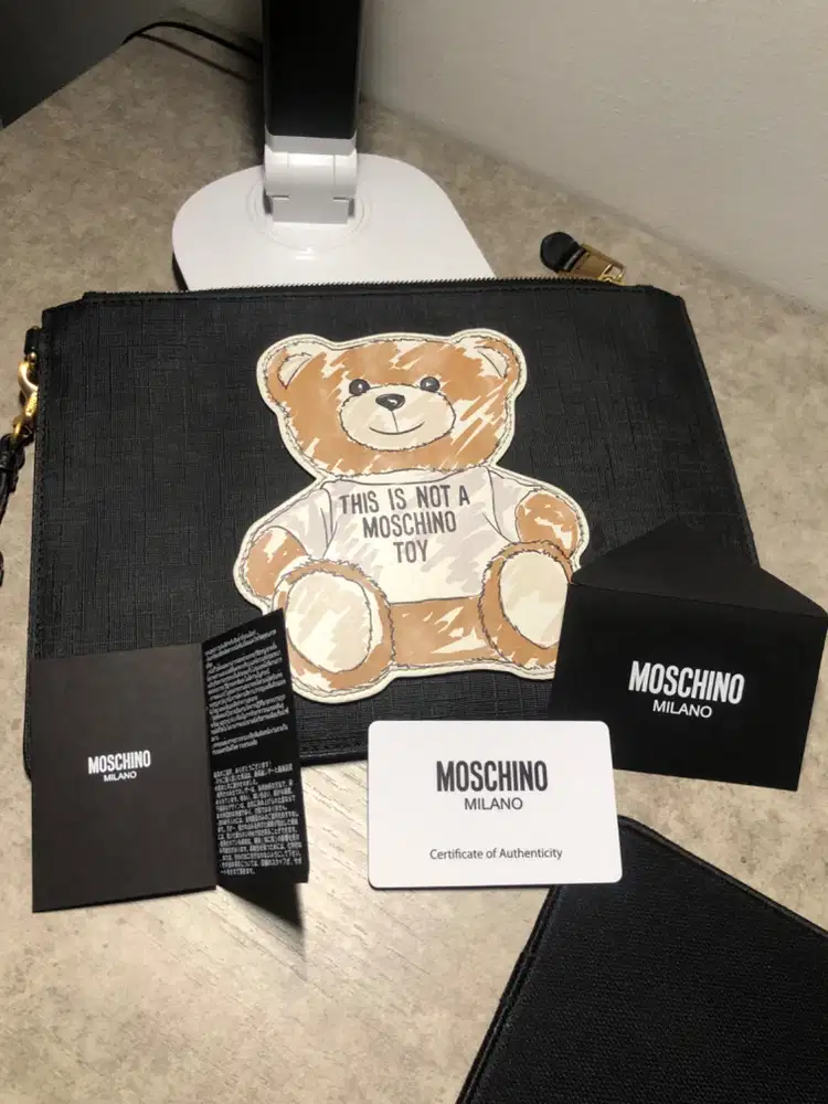 Preloved Moschino Milano Clutch Bag