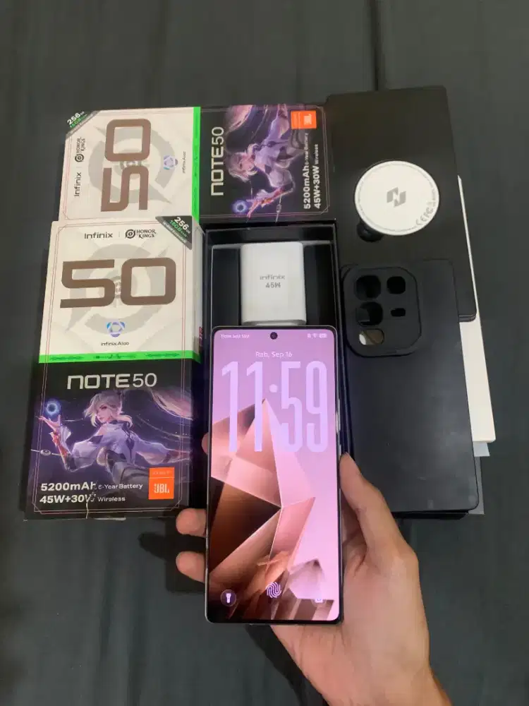 infinix note 50 mulus fullset orian 8/256