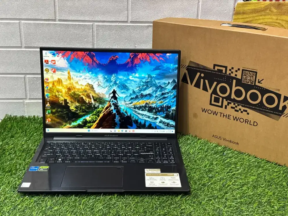 Fullset Asus Vivobook K3605ZF core i5 gen 12 Rtx 2050
