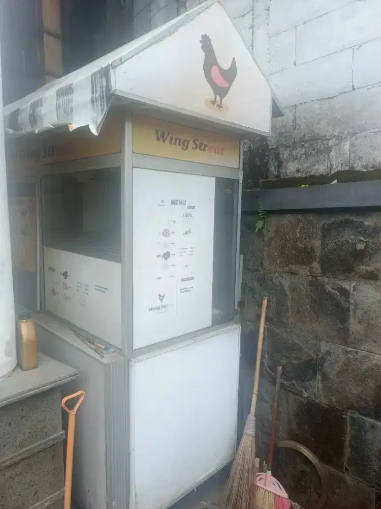Gerobak ayam aluminium