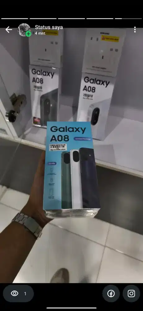 SAMSUNG A08 4/64 ATLANTIS DAHSYAT