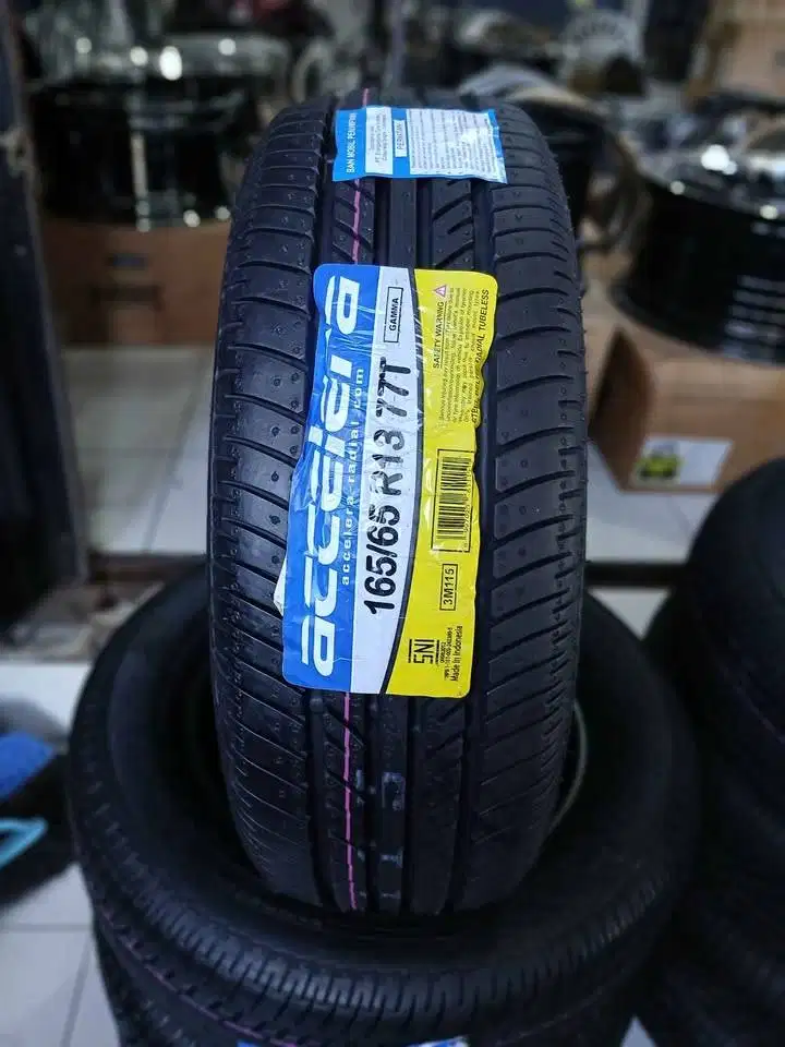 BAN MOBIL STANDAR TUBELES RING 13 ACCELERA GAMMA 165 65 R13