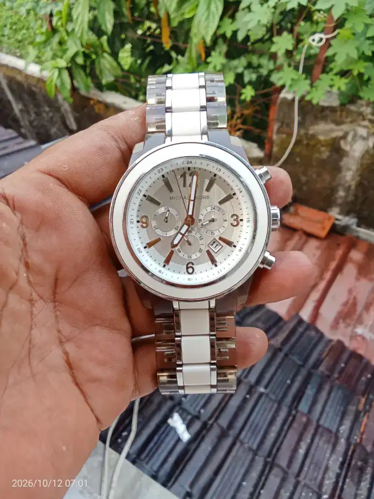 Jam Michael Kors original chrono kecil