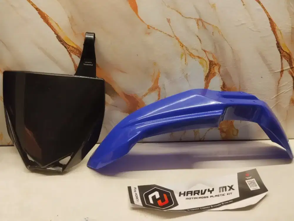 BARU Spakbor depan + tameng pala YAMAHA YZ 85 merk HARVY MX