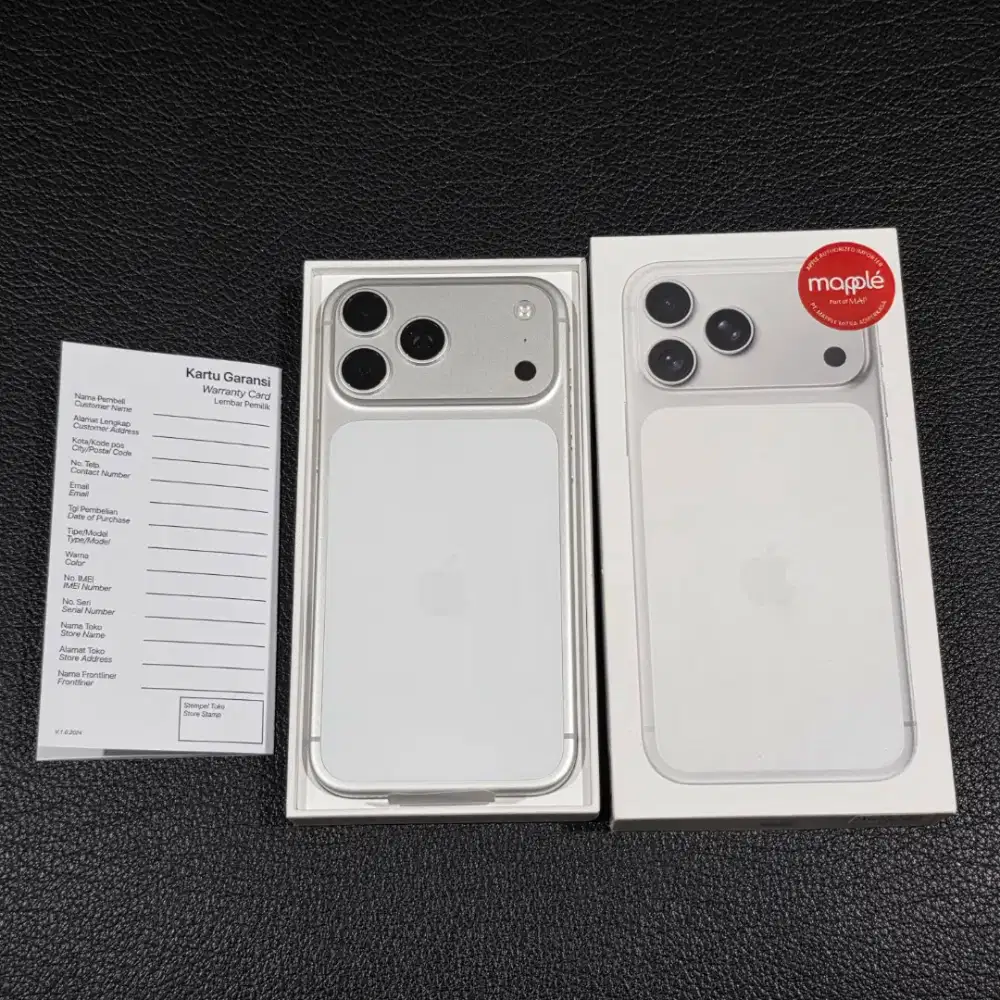 Iphone 17 pro max 256gb resmi
