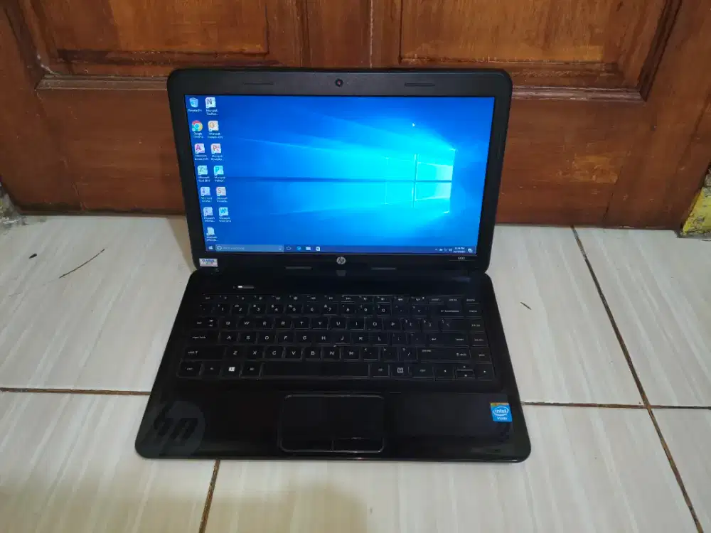 Laptop HP 1000 Ram 4gb HDD 500gb intel celeron murah meriah Siap pakai