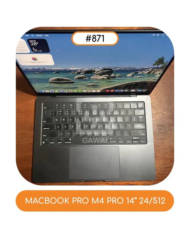 #871 Macbook Pro M4 Pro 14 Black 24/512 Ibox BH 100%