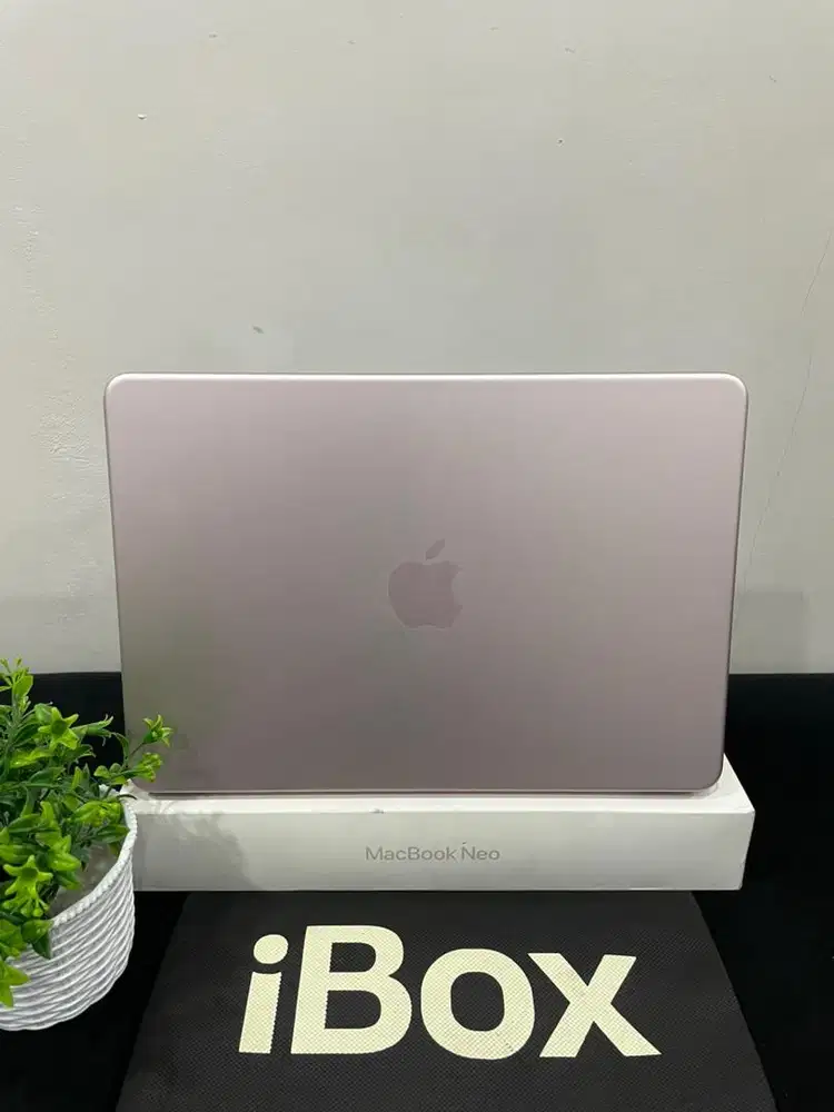 MacBook Neo 2026 13inch 8/512 iBox Pink engkap Fullset Cc 6 Garansi On