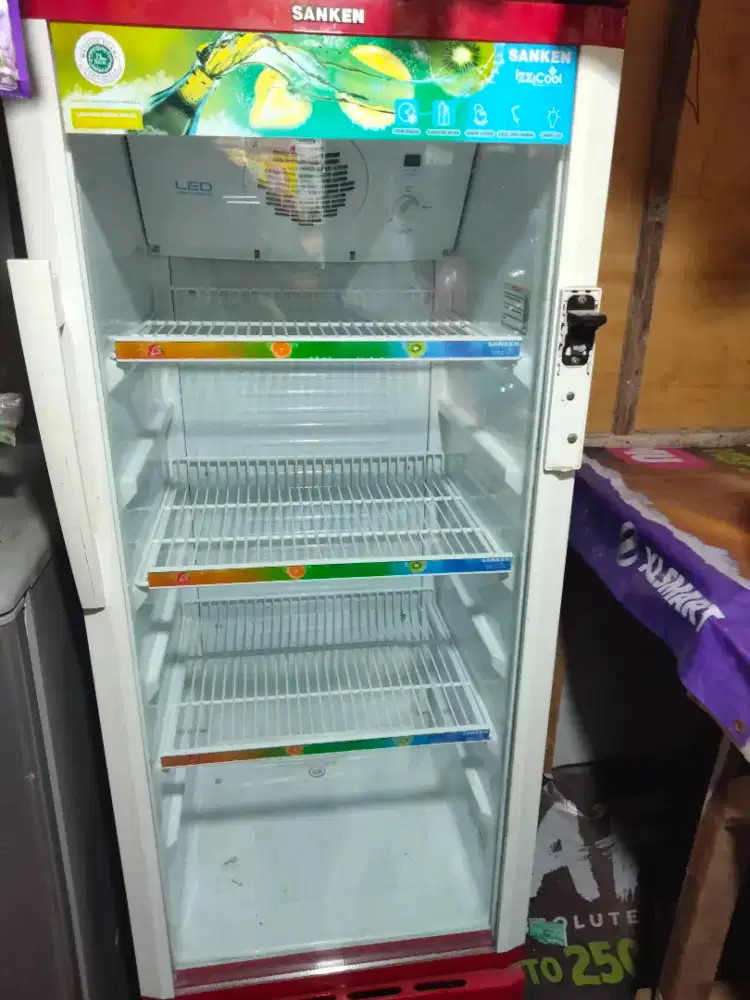 Jual showcase 1 pintu
