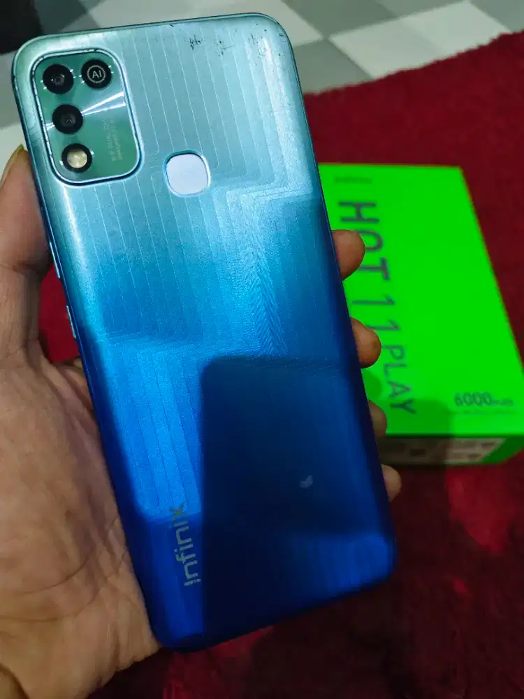 Infinix Hot 11 Play 4/64 GB – HP Murah, Baterai Jumbo!
