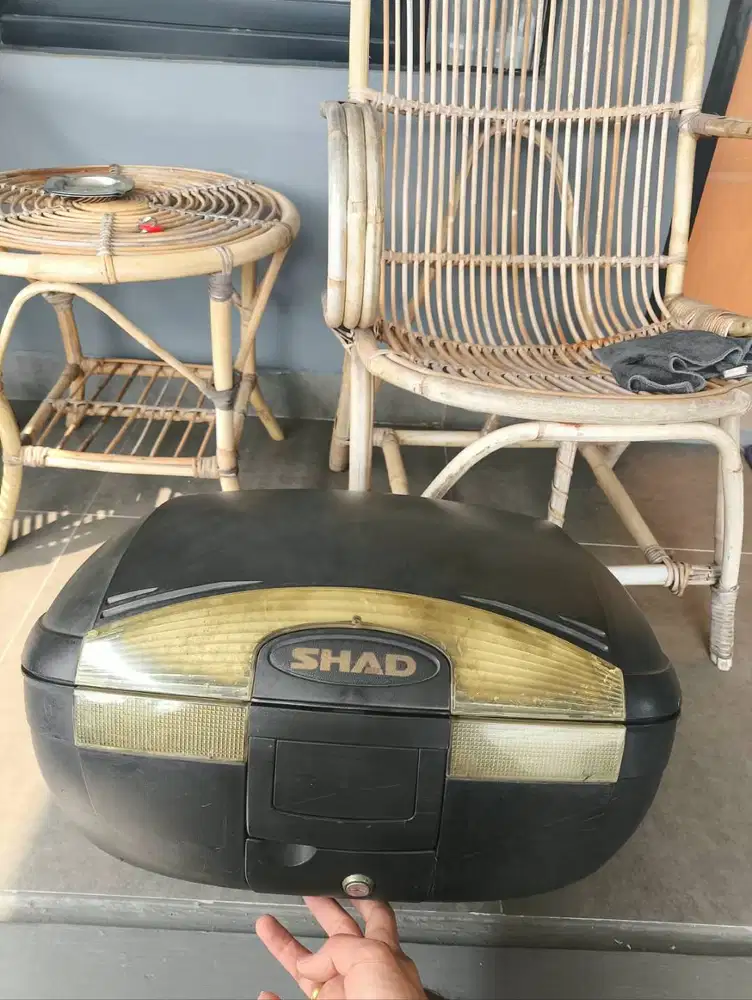 Box Motor Box SHAD SH45 Ukuran Besar Termasuk Baseplate SHAD Original